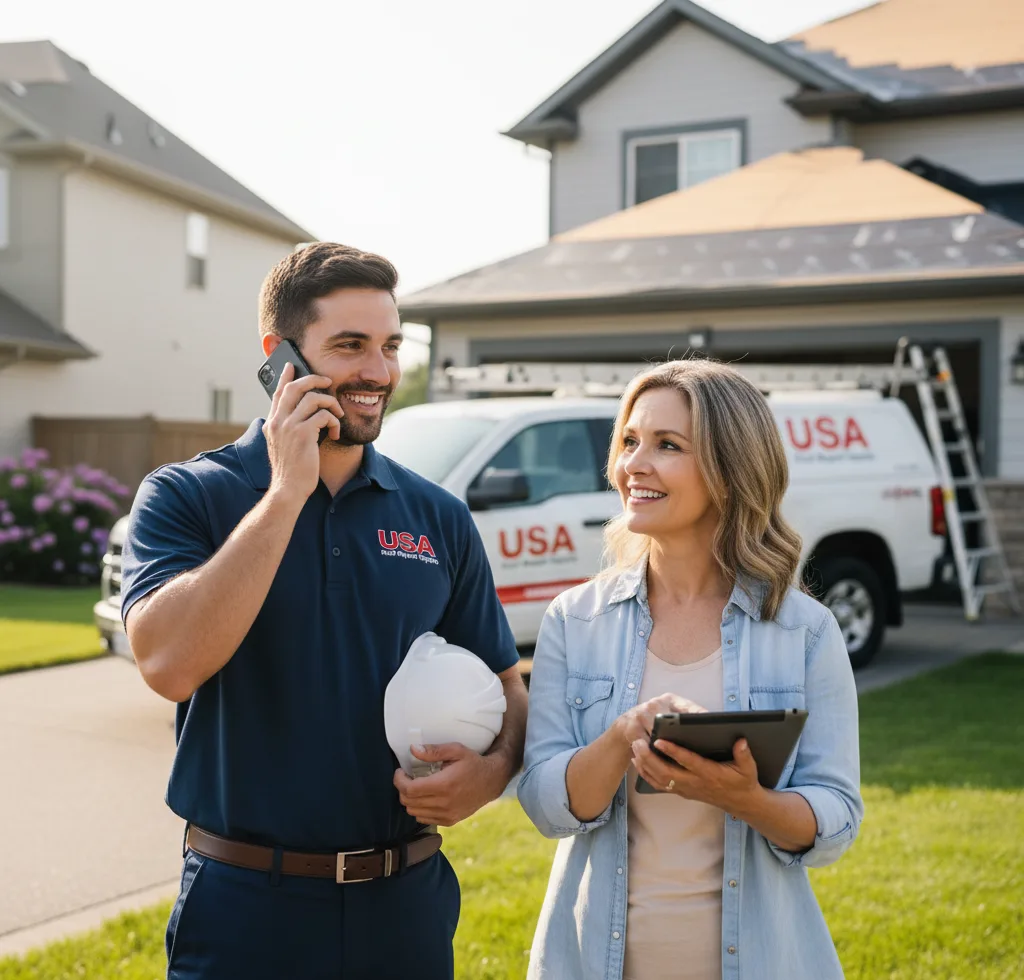 USA Roof Repair Experts customer support in Lucasville
